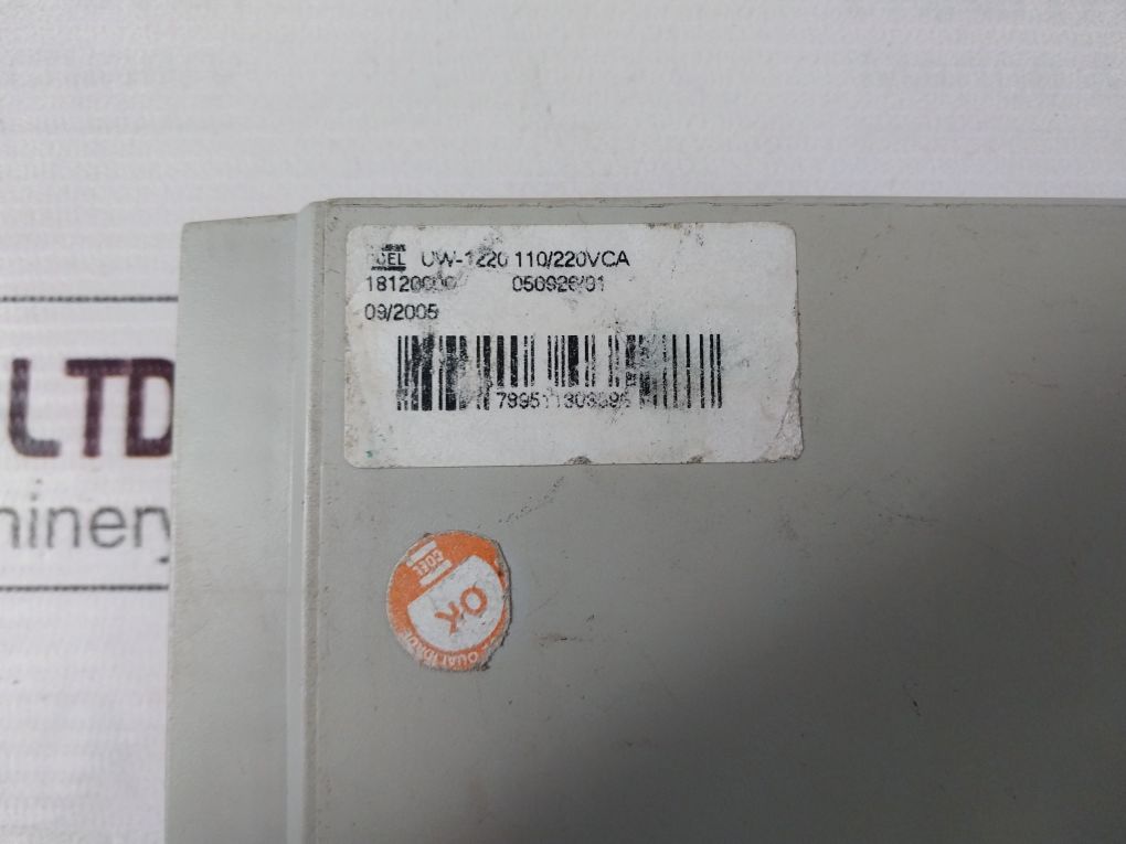 Coel Uw1220 Timer And Counter Totalizer 110/220Vca