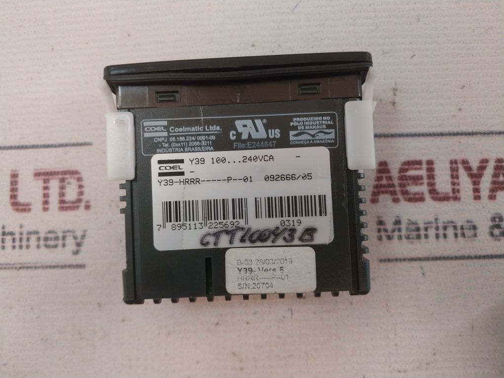 Coel Y39 Temperature Controller