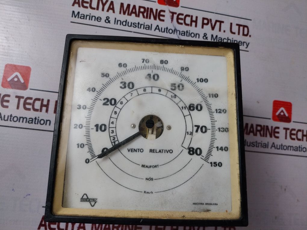 Coester 52 9015 Pressure Gauge 0-150 Km/H