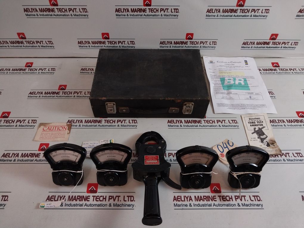 Columbia Electric Tong-test Ammeter Set