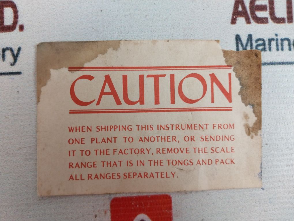 Columbia Electric Tong-test Ammeter Set