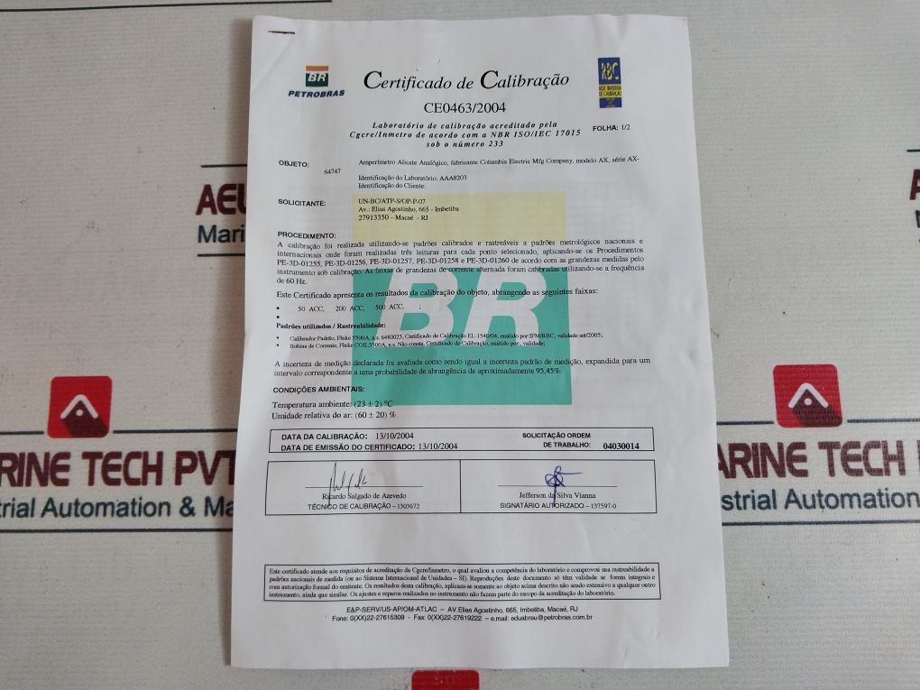 Columbia Electric Tong-test Ammeter Set