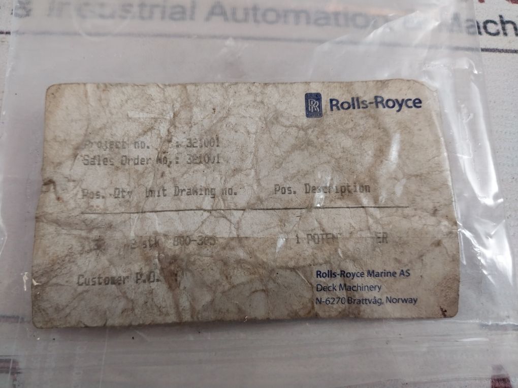 Colvern 4001/M50 Potentiometer