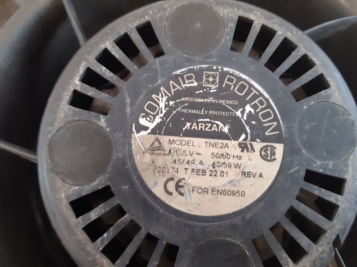 Comair Rotron Tne2A Thermally Protected Flow Fan Rev A