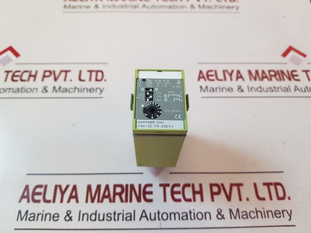 Comat C64/Uc Time Relay 110-240V~
