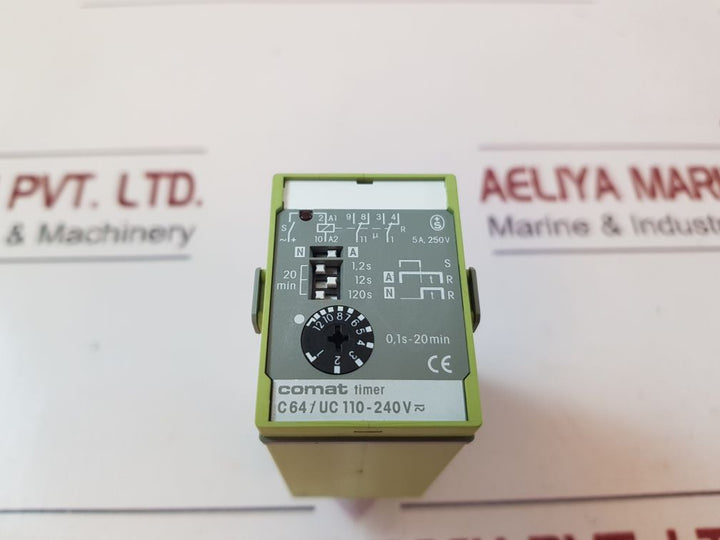 Comat C64/Uc Time Relay 110-240V~