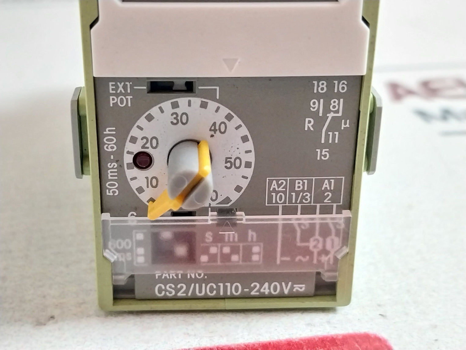 Comat Cs2/Uc110-240V Universal Multifunction Time Relay