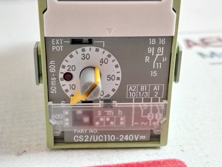 Comat Cs2/Uc110-240V Universal Multifunction Time Relay