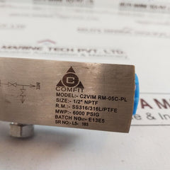 Comfit C2Vim Rm-05C-pl Valve 1/2" Nptf