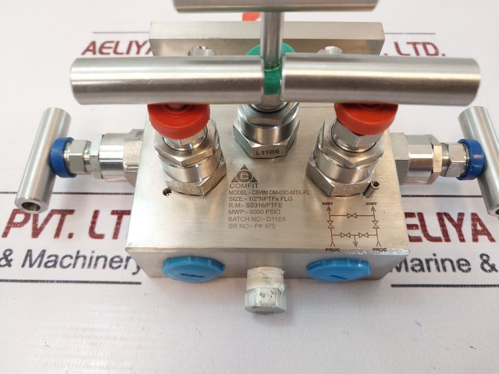 Comfit C5Vim Dm-03C-mtk-pl Valve 1/2 Inch Nptf X Flg