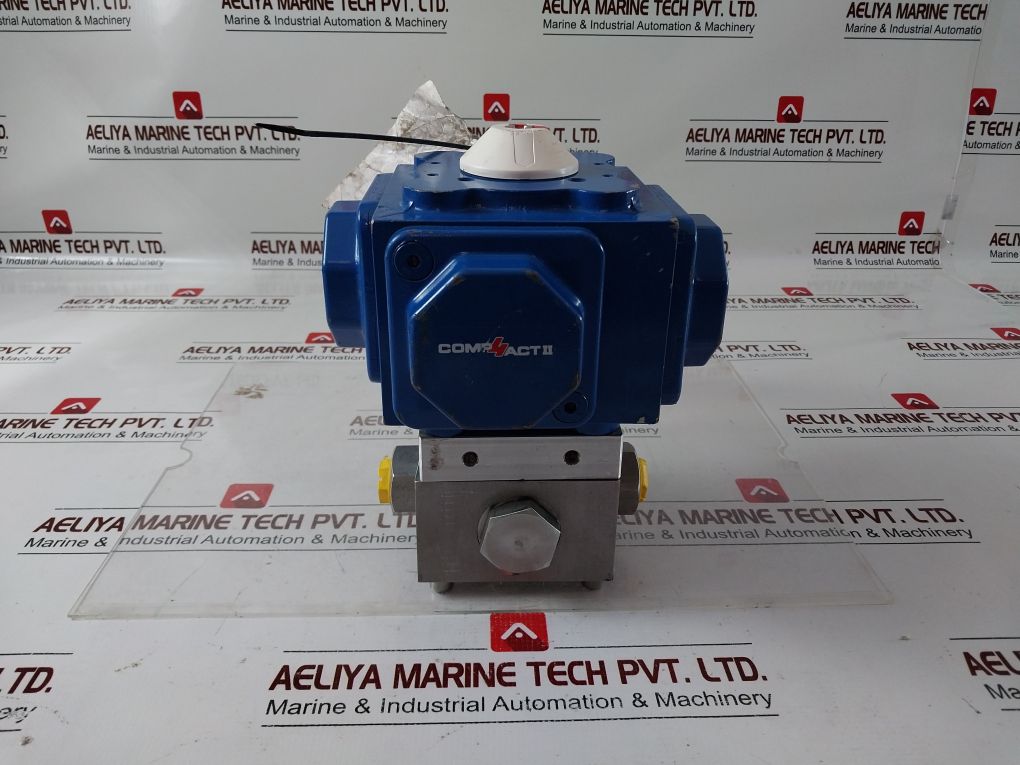 Compact C30 Sr-2C Met Pneumatic Actuator With Ball Valve