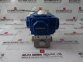 Compact C30 Sr-2C Met Pneumatic Actuator With Ball Valve