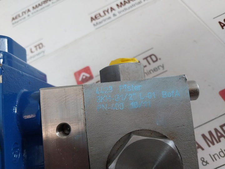 Compact C30 Sr-2C Met Pneumatic Actuator With Ball Valve