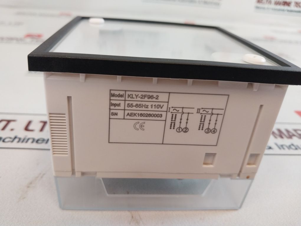 Complee Kly-2F96-2 Frequency Meter 600V 55-65 Hz
