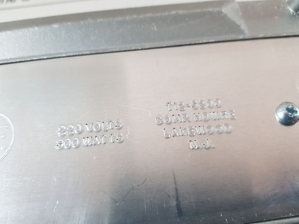Component Hardware T12-5200 Ptc Evapmatic Condensate Evaporator