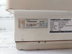 Computer Dynamics Wolverine Ii Ac Display Panel Pac-wv2-1.6G-2G-slr-iop-ac-hdd-x