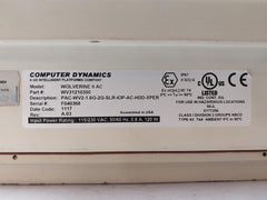 Computer Dynamics Wolverine Ii Ac Display Panel Pac-wv2-1.6G-2G-slr-iop-ac-hdd-x