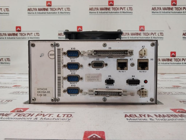 Comsys Pac-bric 4 Industrial Computer Netsal Dk239A-65 (Not Working)
