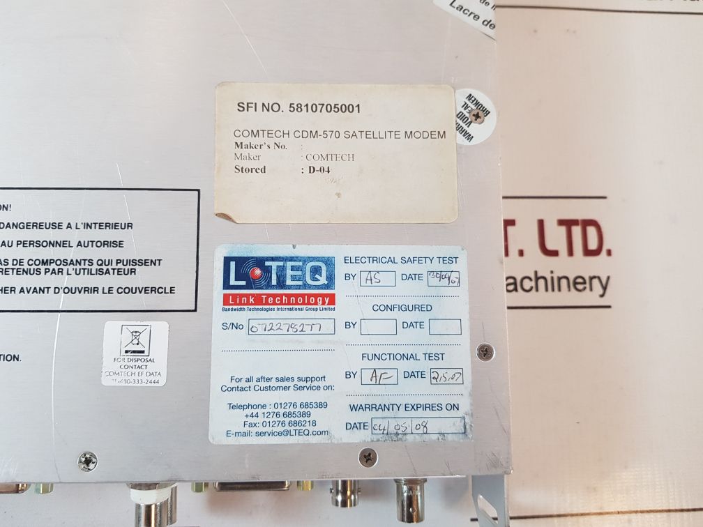Comtech Cdm-570 Satellite Modem