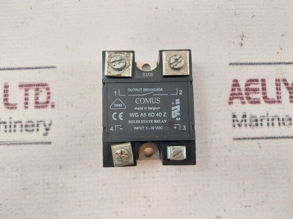 Comus Wg A5 6D 40 Z Solid State Relay