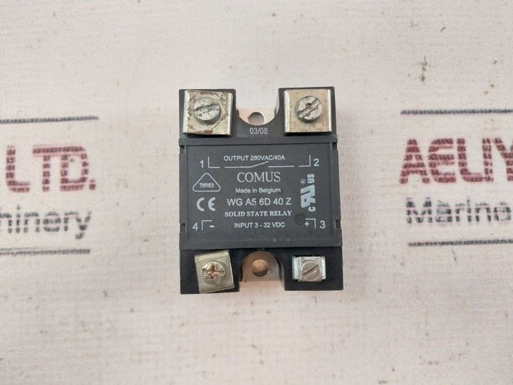 Comus Wg A5 6D 40 Z Solid State Relay