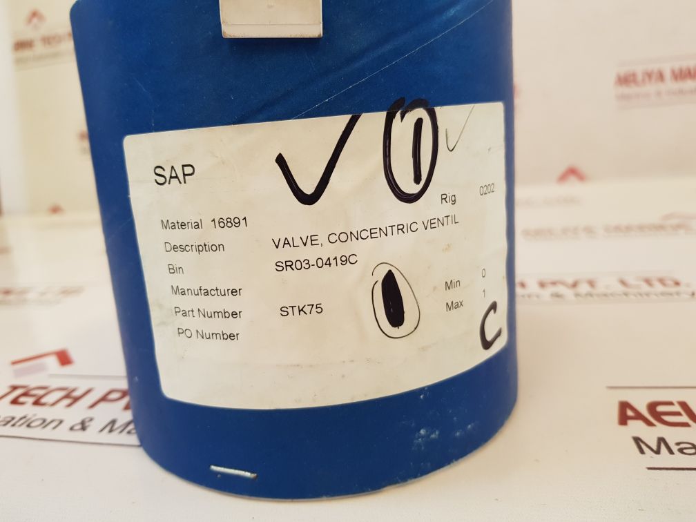 1300/Aib Concentric Ventil Valve