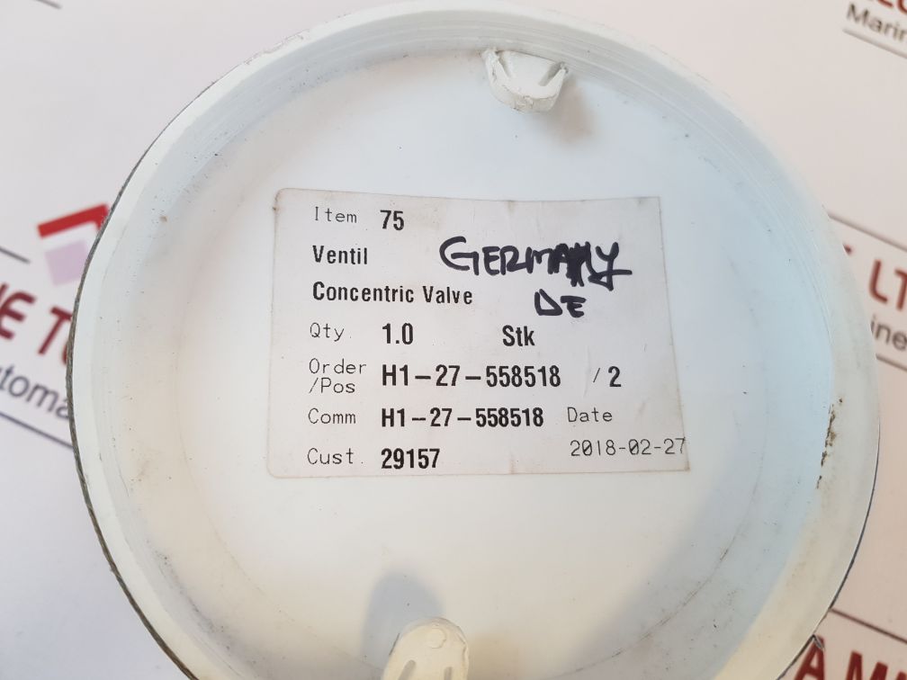 1300/Aib Concentric Ventil Valve