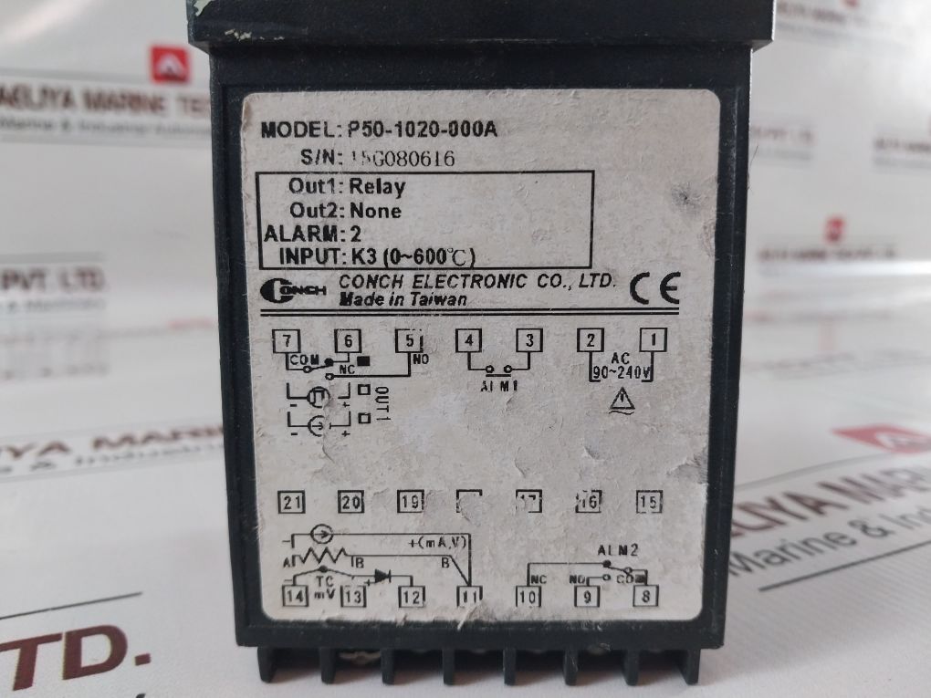 Conch P50-1020-000A Thermostat