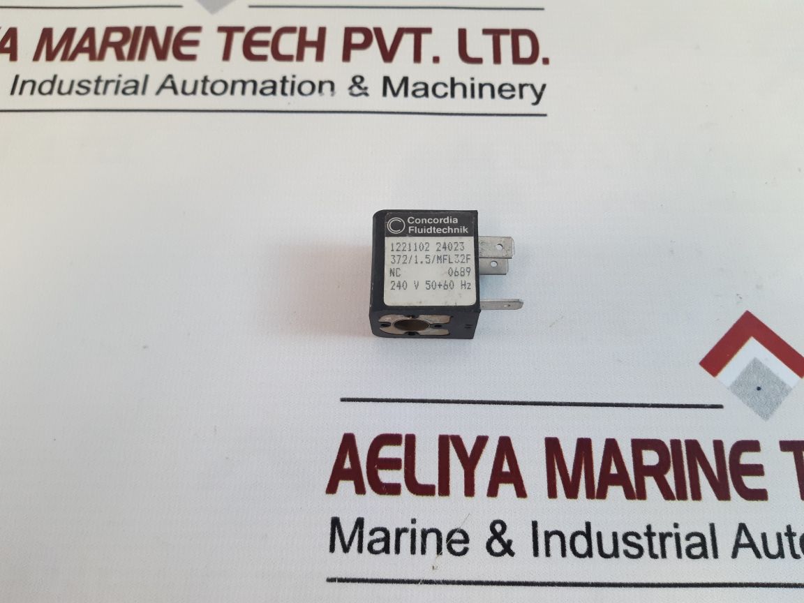 Concordia Fluidtechnik 1221102 24023  1221182 24023 Solenoid Coil

