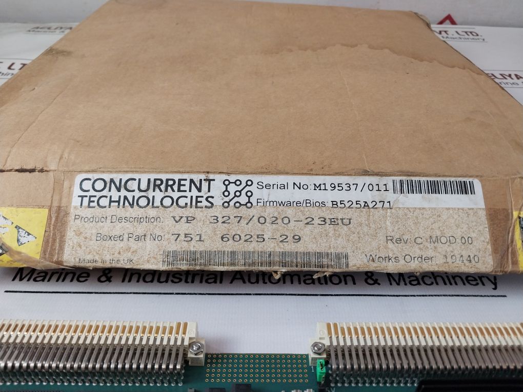 Concurrent Vp 327/020-23Eu Pcb Card 751-6025-29 /Vp 327 02X