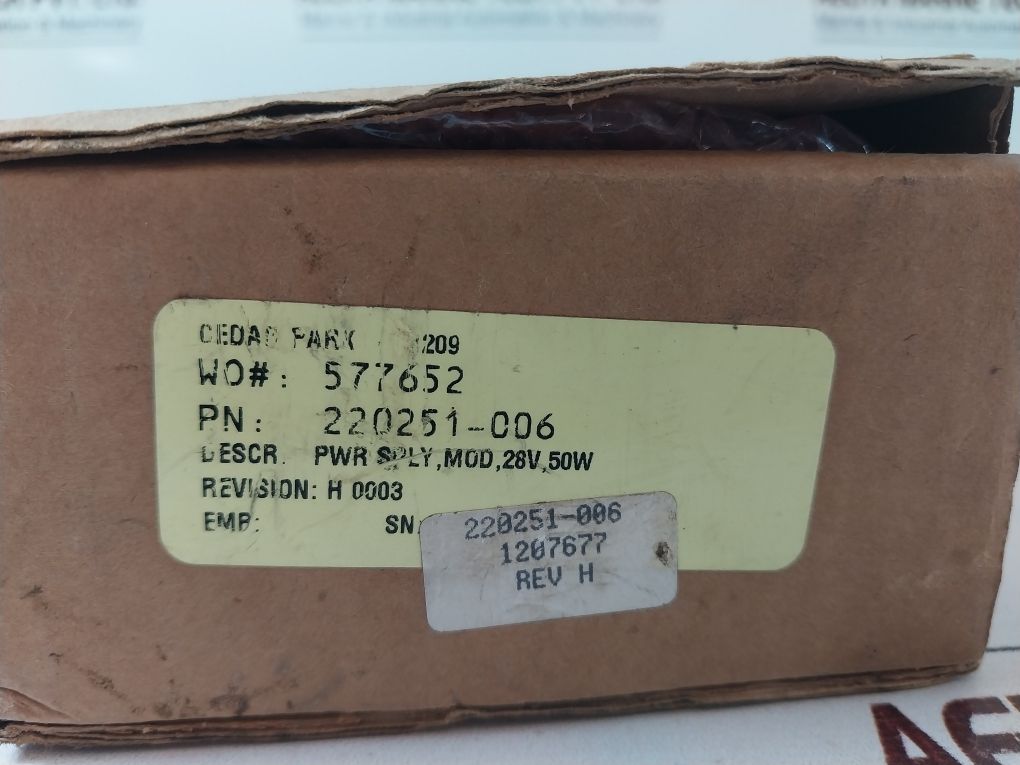 Condor Glc65-28 Dc Power Supply 220251-006