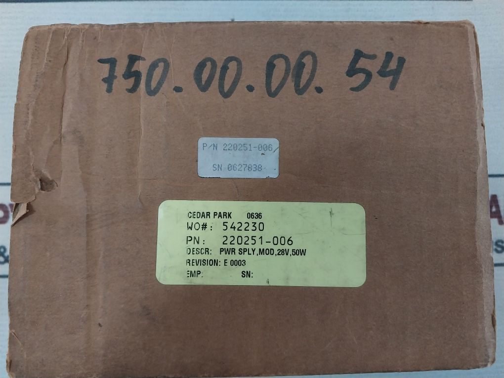 Condor 02-34664-0003 D.C Power Supplies Glc65-28 100-240V~ 1.5A 50/60Hz