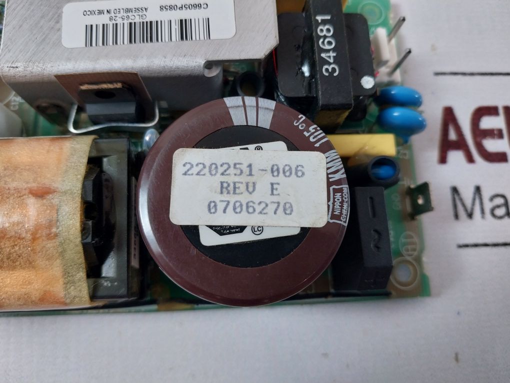 Condor Glc65-28 Dc Power Supply 02-34664-0003