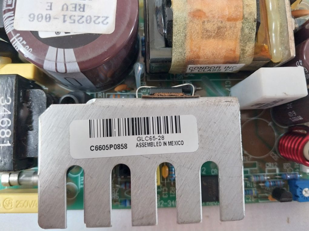 Condor Glc65-28 Dc Power Supply 02-34664-0003