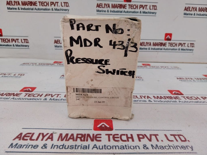 Condor Mdr 43/3 Pressure Switch 2,0 Bar