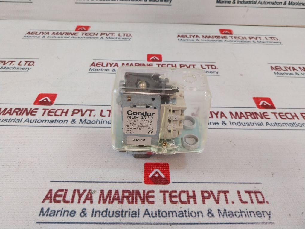 Condor Mdr 43/3 Pressure Switch 2,0 Bar