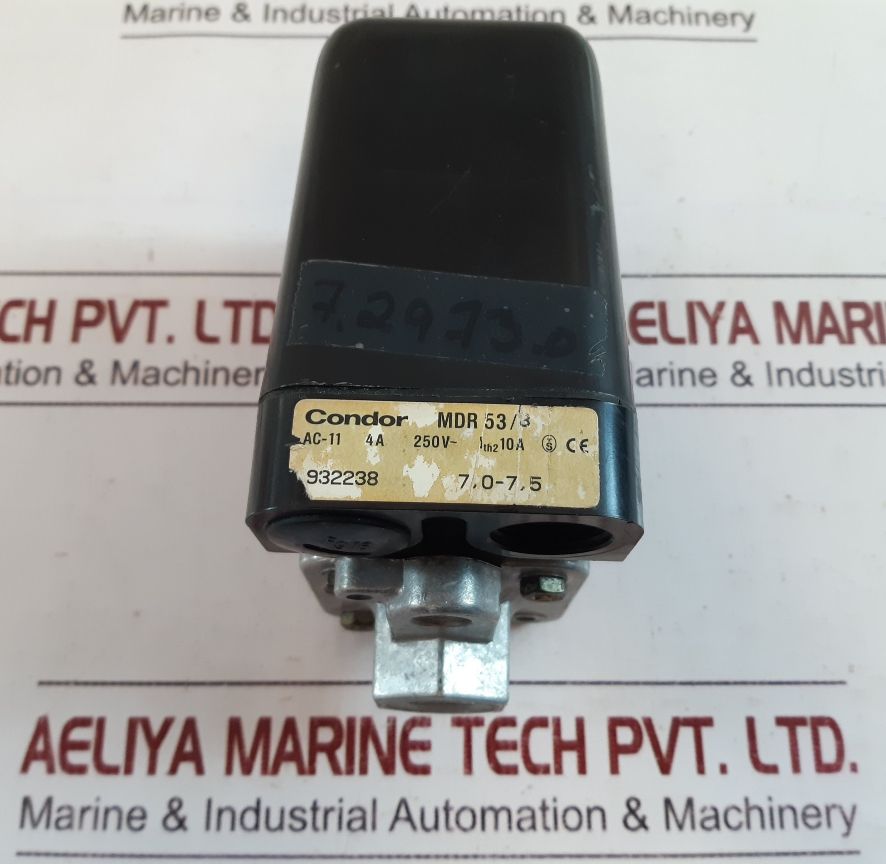 Condor Mdr 53/8 Pressure Switch Ac-11 4A 250V~