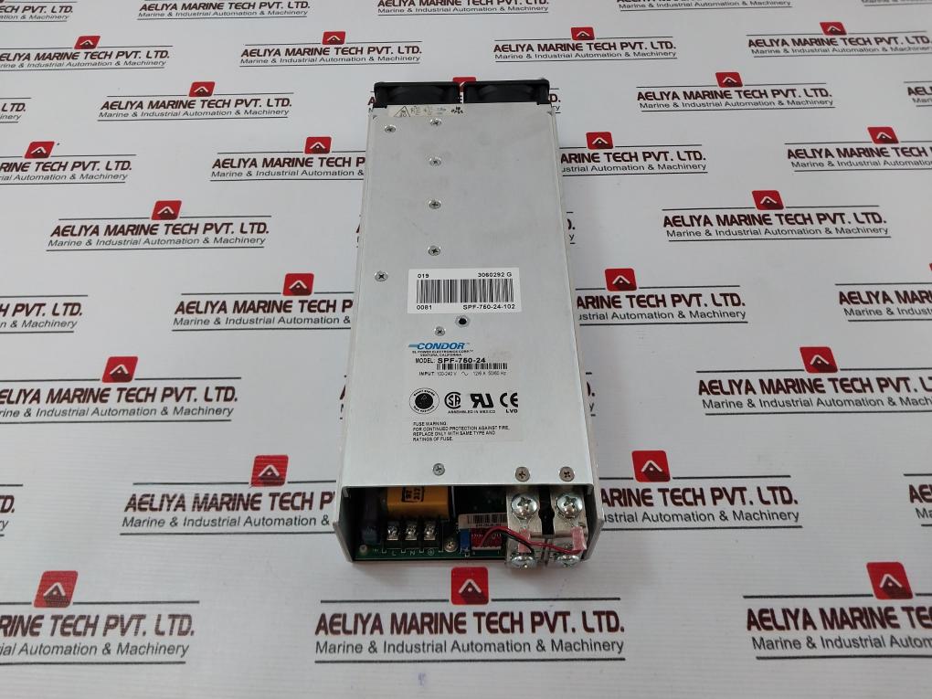 Condor Spf-750-24-102 Dc Switch Mode Power Supply 100-240Vac 12/6A 50/60Hz