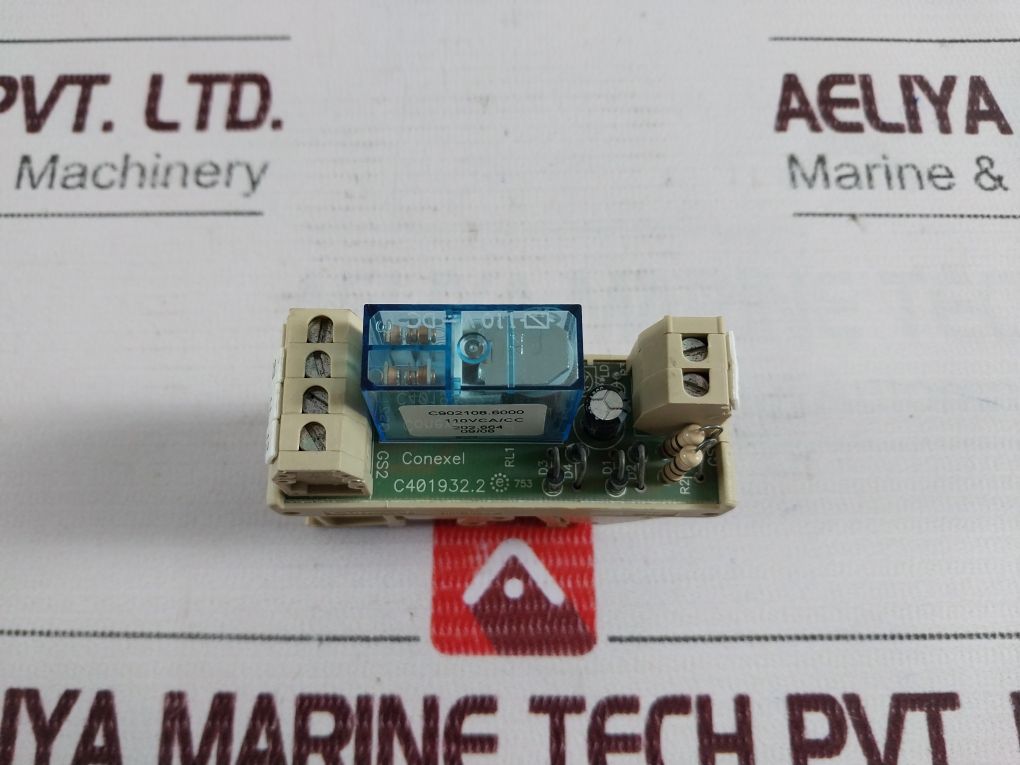 Conexel C902108.6000 Relay Coupler 110Vca/Cc C401932.2 Type 40.52S
