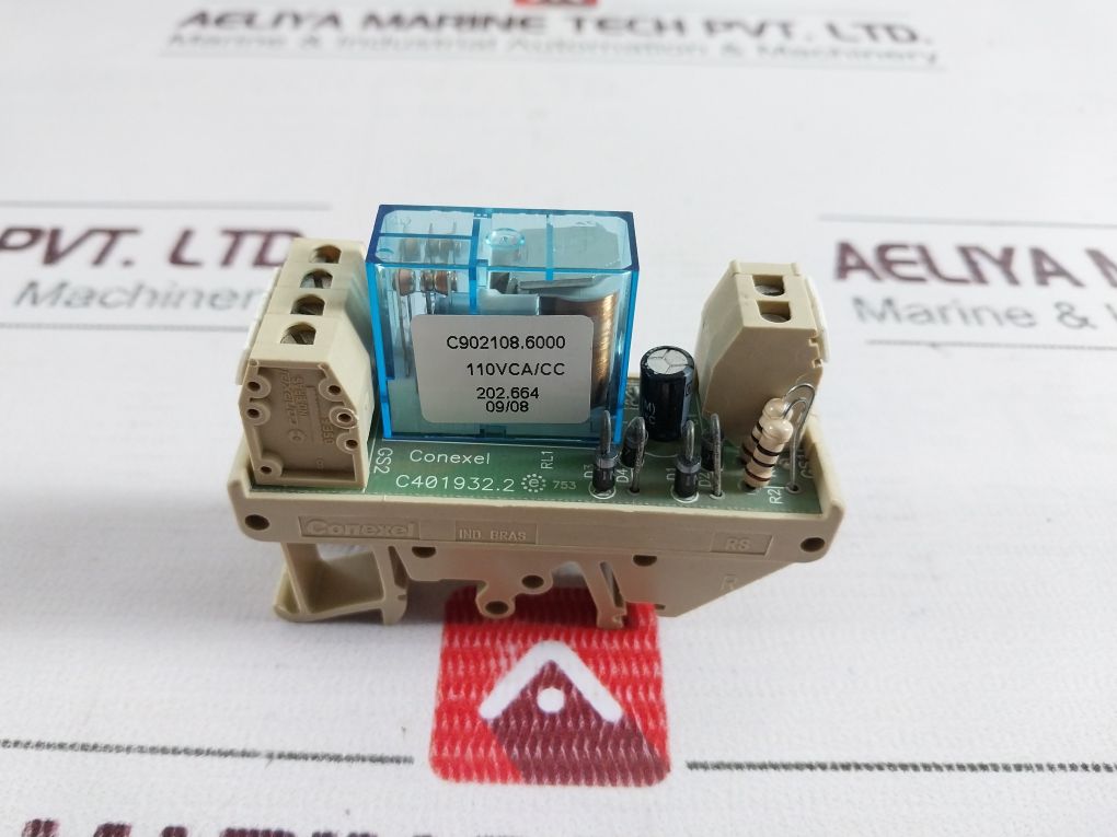 Conexel C902108.6000 Relay Coupler 110Vca/Cc C401932.2 Type 40.52S