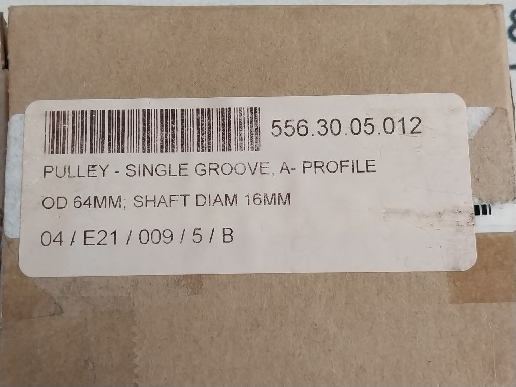 Congress Drives 3X906 Single Groove Pulley