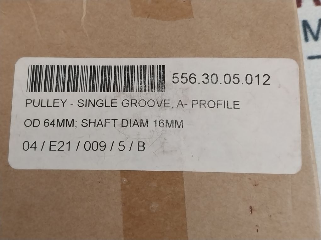 Congress Drives 3X906 Single Groove Pulley