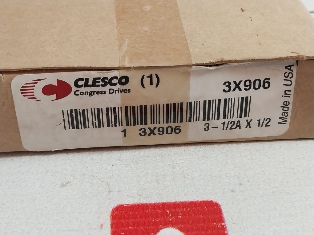 Congress Drives 3X906 Single Groove Pulley