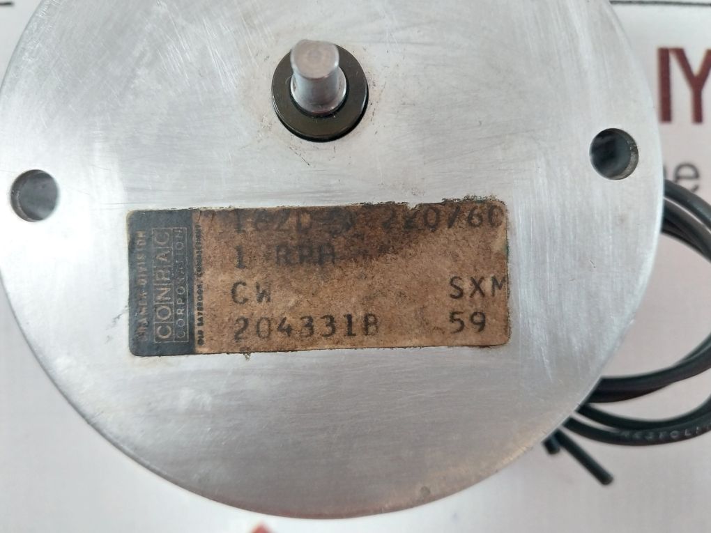 Conrac P26Jaa48 Cramer Division Motor Type 117