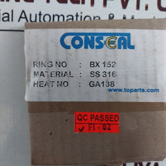 Conseal Api 6A-0348 Gasket Ring Bx 152