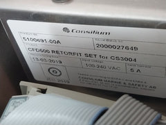 Consilium 5100095-03A Control Panel Fire Detection System 100-240Vac
