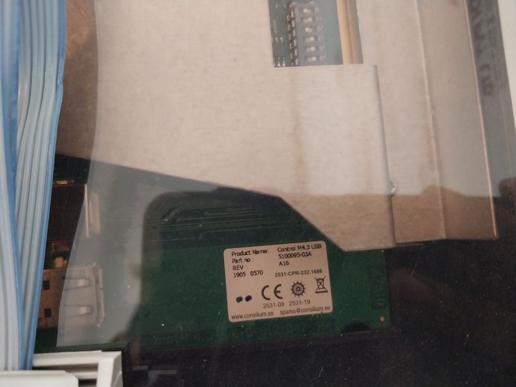 Consilium 5100095-03A Control Panel Fire Detection System 100-240Vac