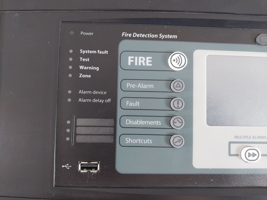 Consilium 5100095-03A Control Panel Fire Detection System 100-240Vac