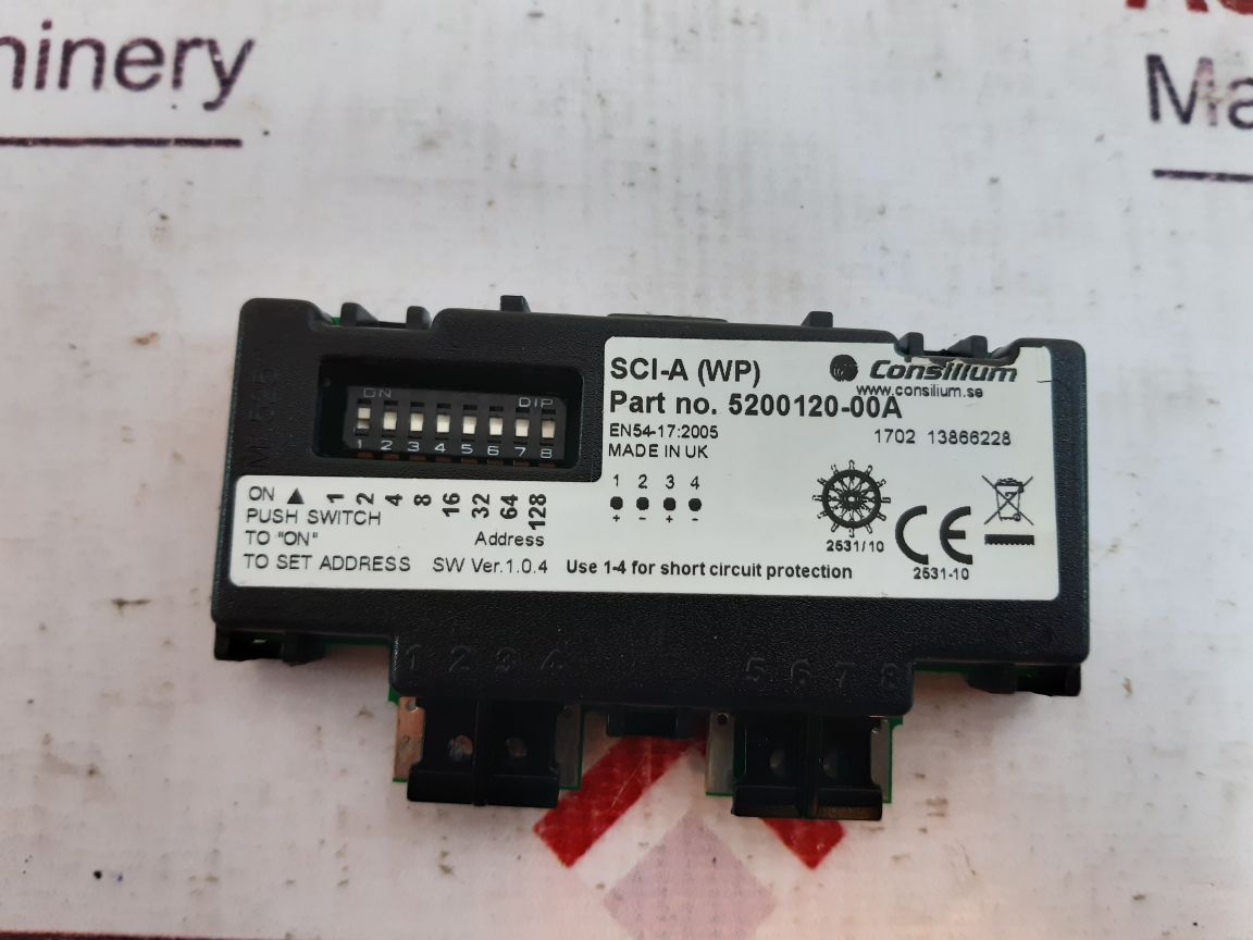 Consilium sci-a short circuit isolator 5200120-00a