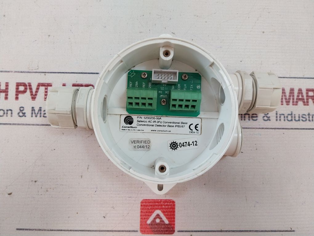 Consilium 5200235-00A Conventional Detector Base Ac-ir-3Fq